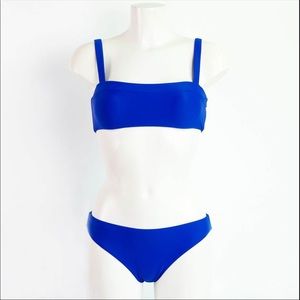 ROYAL BLUE TROPIC BIKINI SET